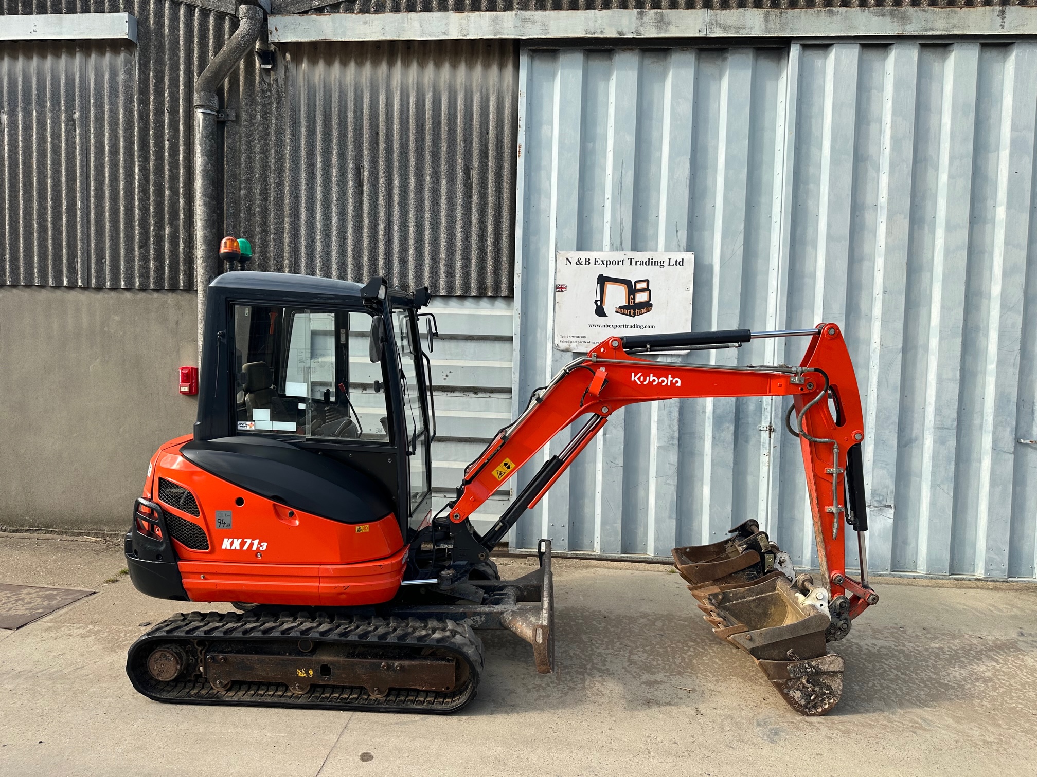 IMG_3745 Kubota KX71-3 year 2016