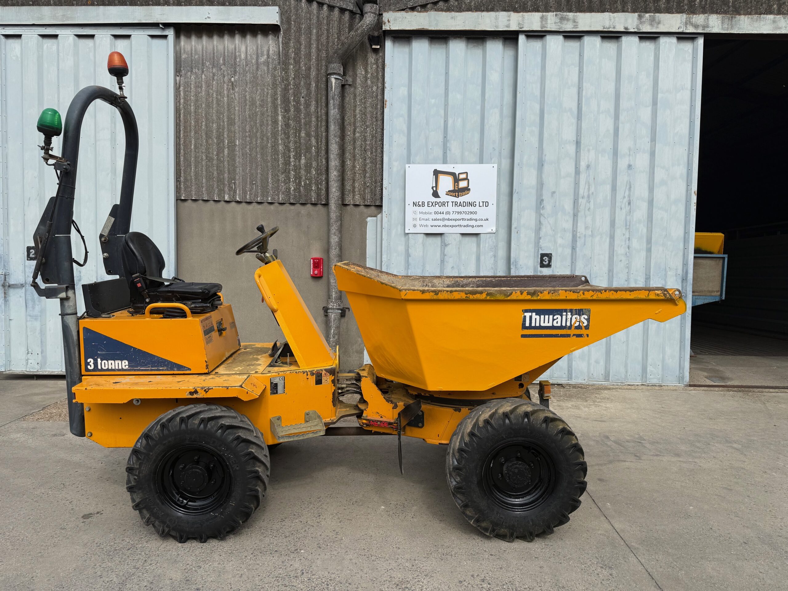 IMG_2757 Thwaites 3 ton Swivel Dumper 2016